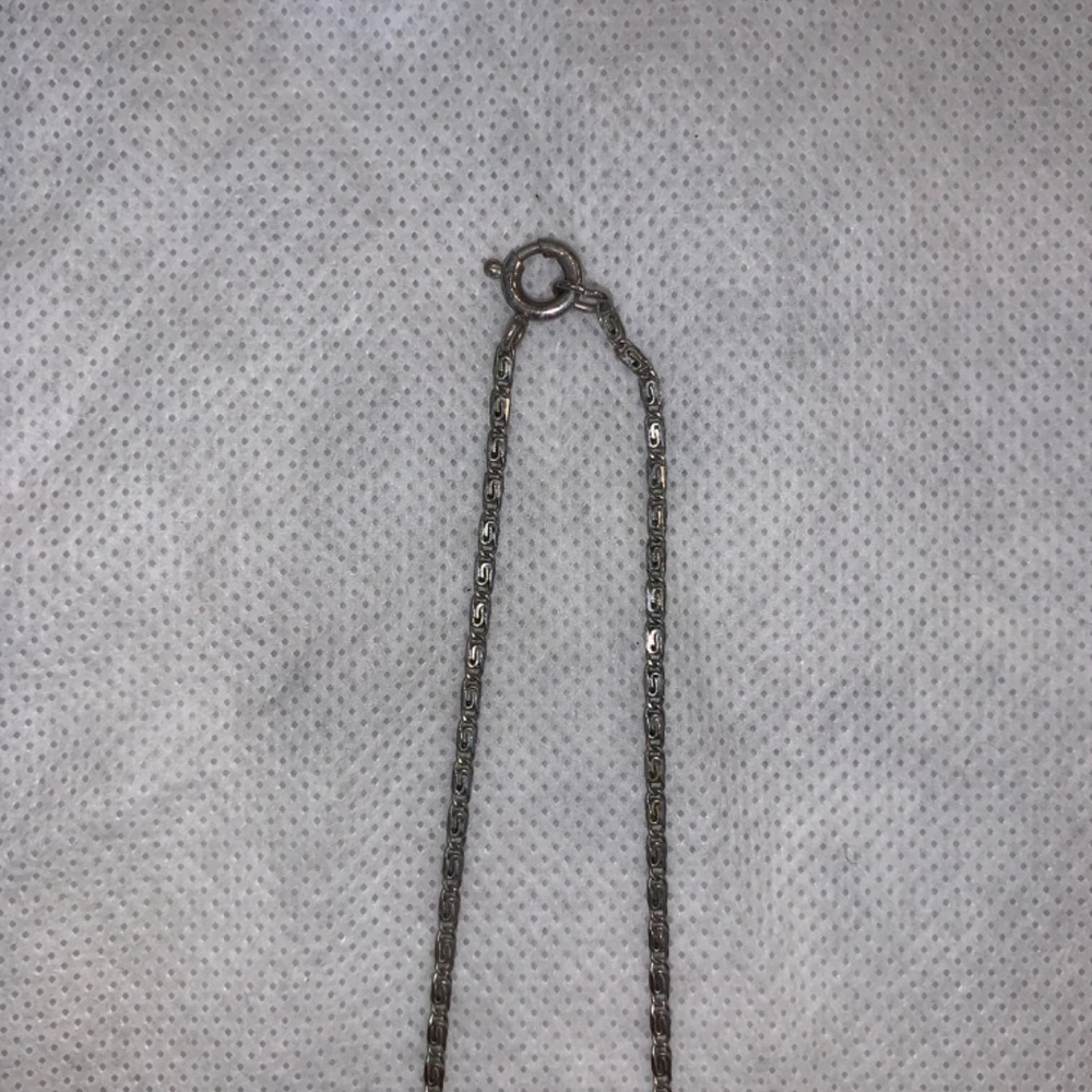Antique Sterling Silver Coral Cherry Necklace - Picture 4 of 8